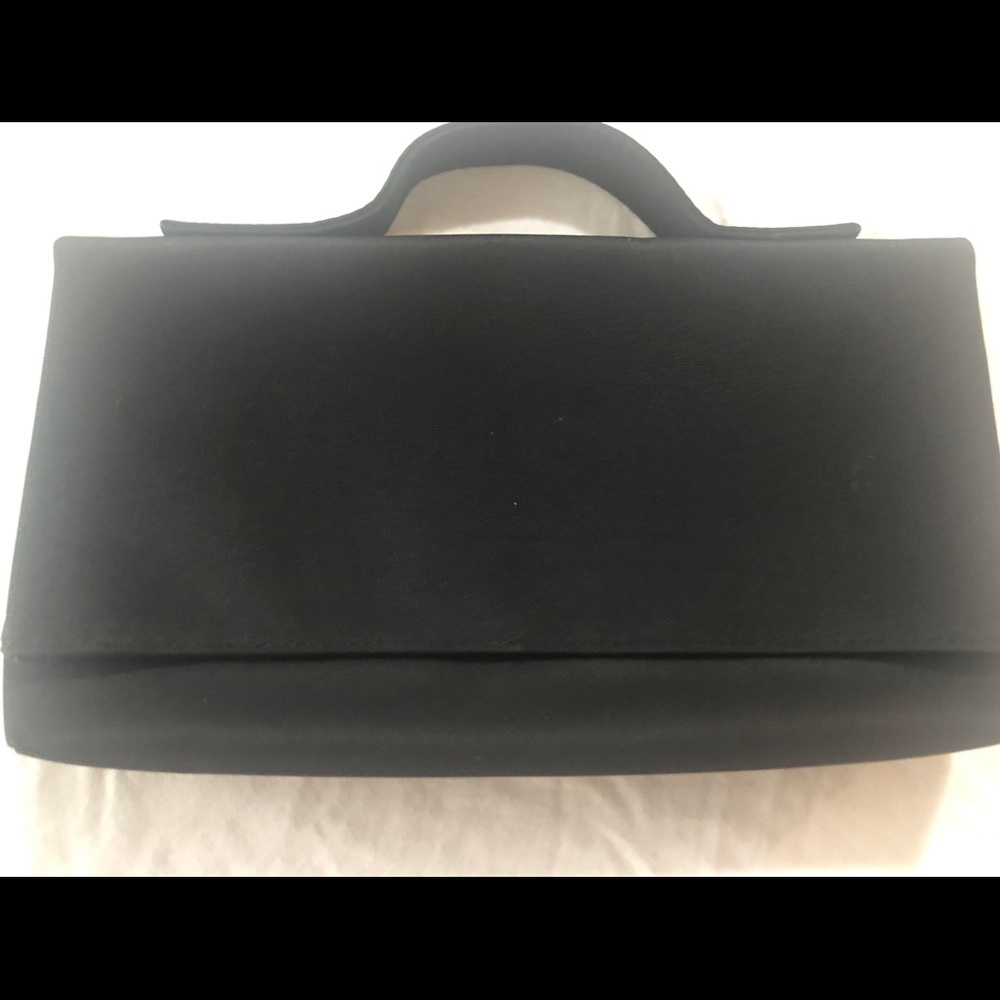 NiNa Ricci black vintage evening bag